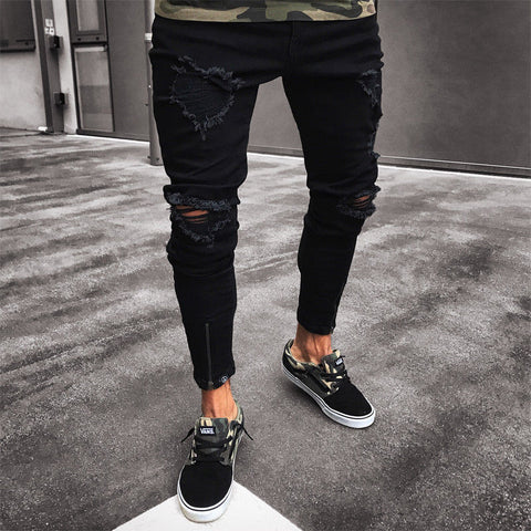 Cool Designer Brand Black Jeans